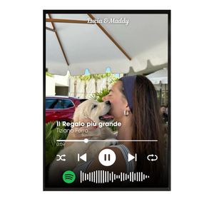 Poster Spotify Personalizzato