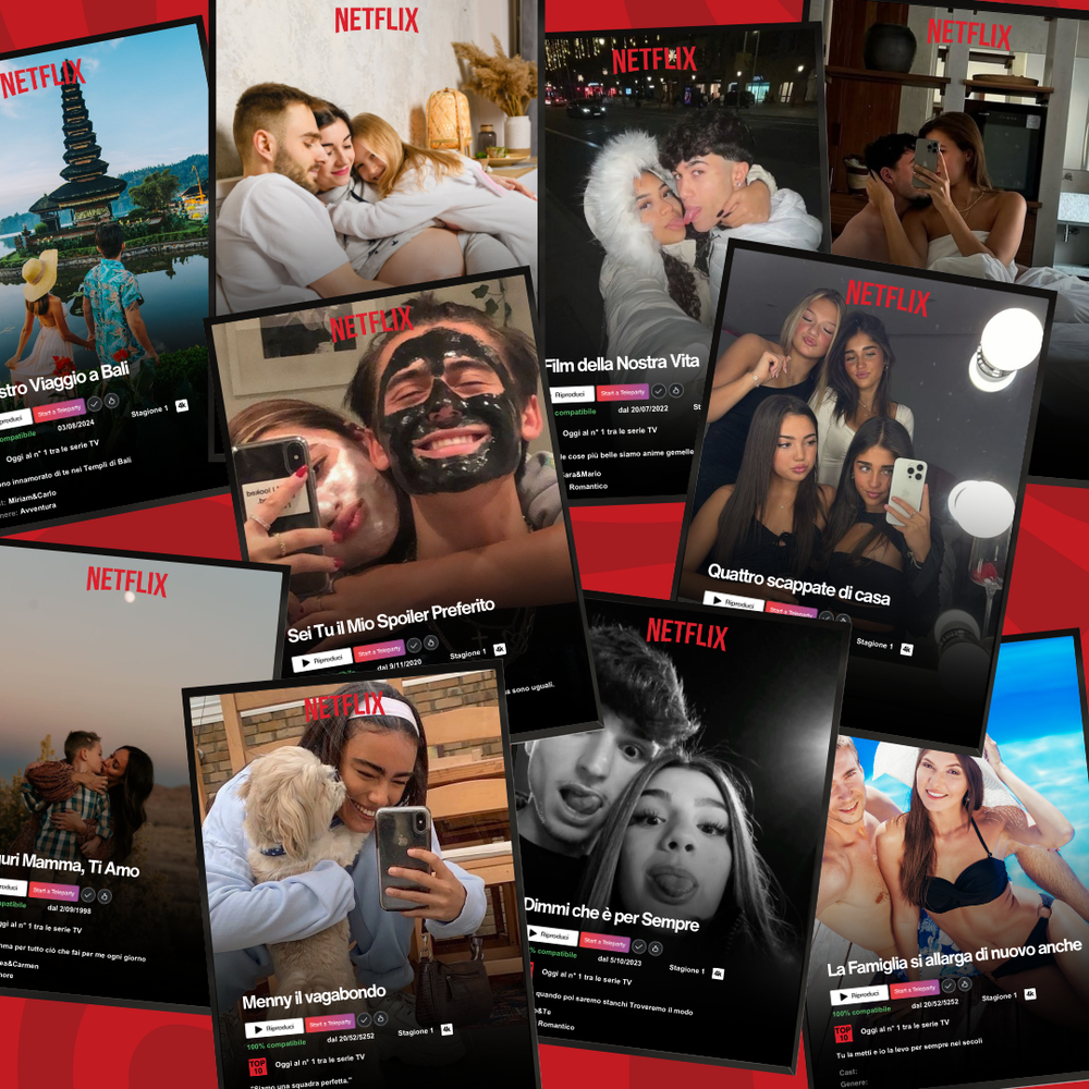 Poster Netflix Personalizzato