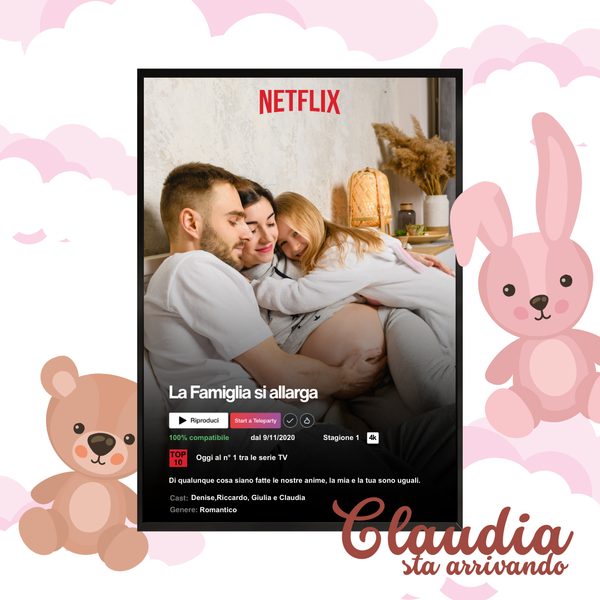 Poster Netflix Personalizzato