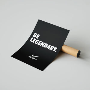 BE LEGENDARY Black