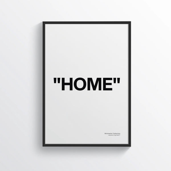 "HOME" Minimalist Collection