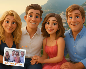Ritratto Personalizzato stile Cartoon 3D