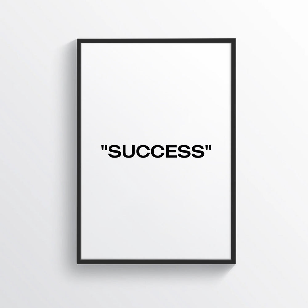 "SUCCESS" White