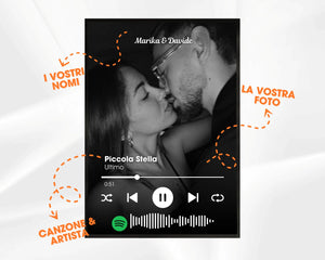 Ritratto Personalizzato stile Spotify
