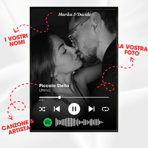 Poster Spotify Personalizzato