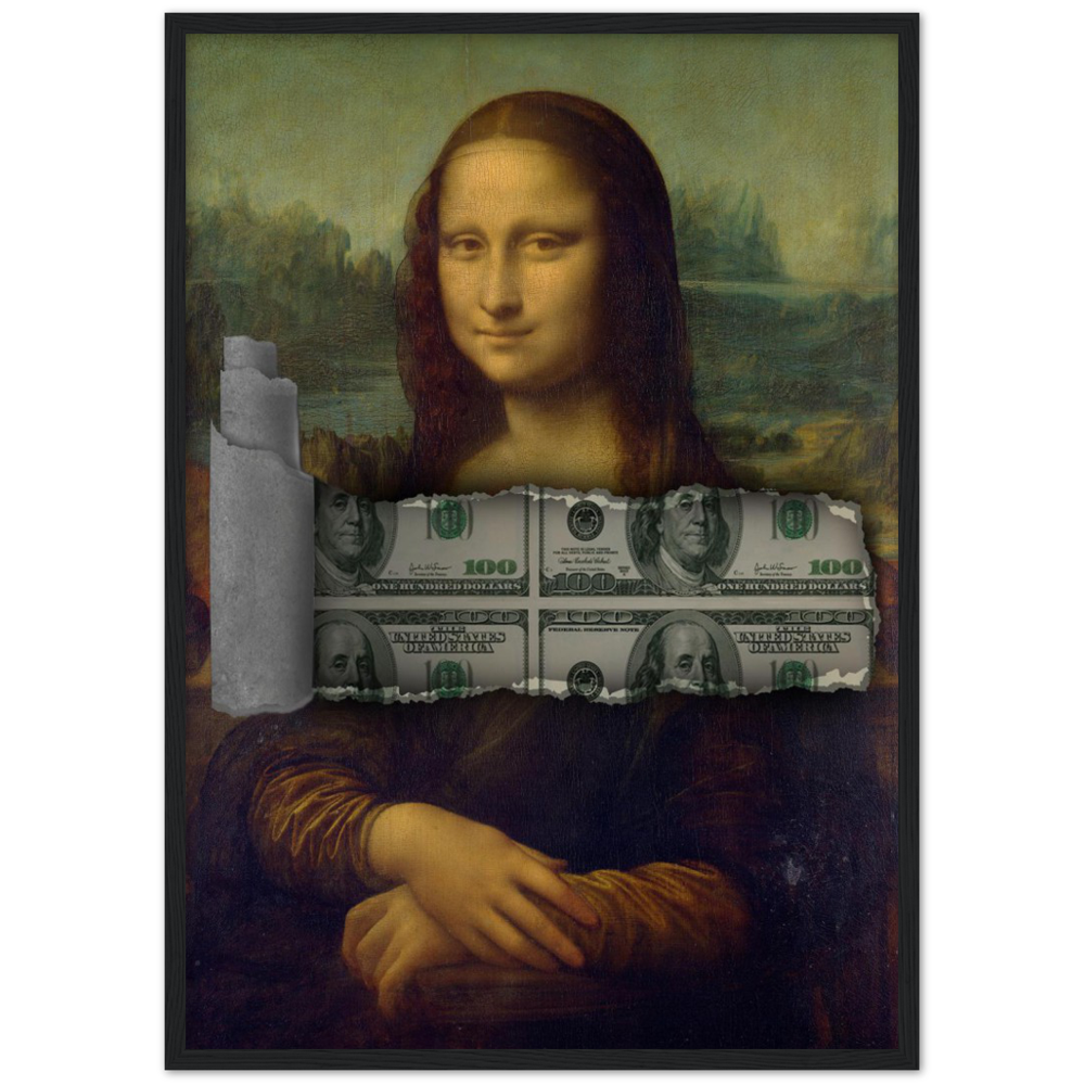 Mona Lisa Dollar Bill